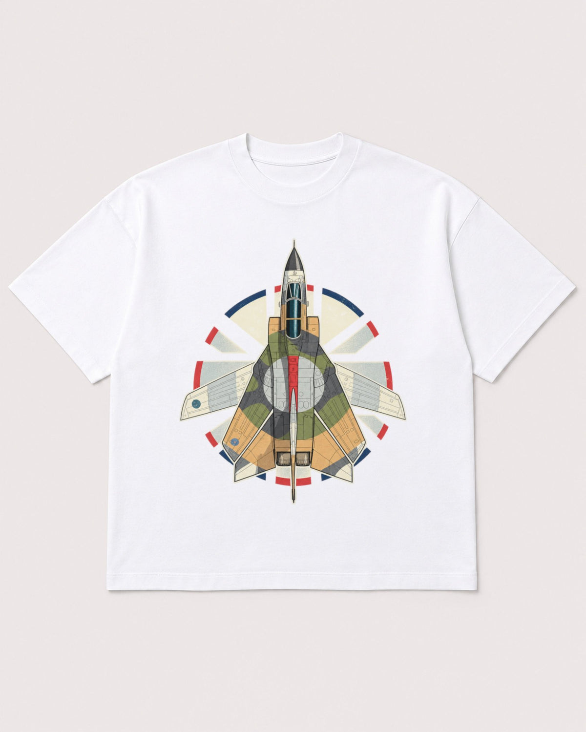 Mockup Boxy Heavyweight Tee White product