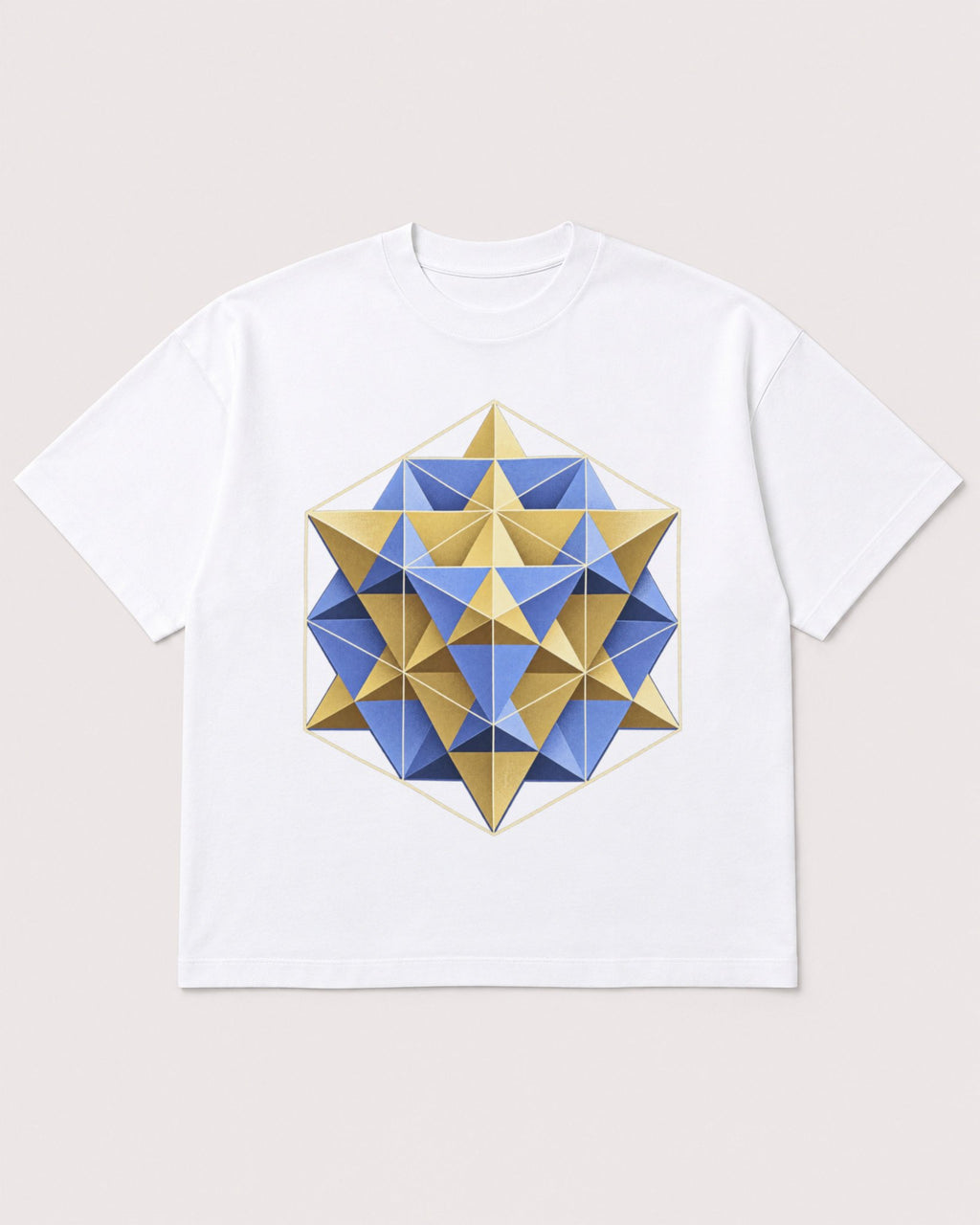 Mockup Boxy Heavyweight Tee White product