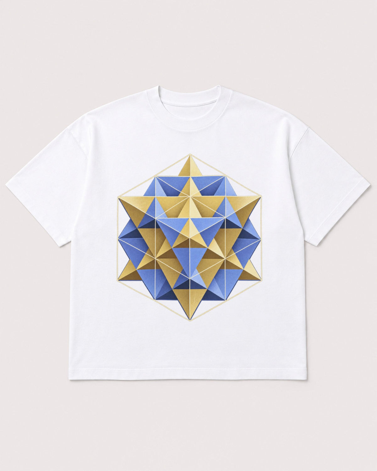 Mockup Boxy Heavyweight Tee White product
