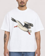 Mockup Boxy Heavyweight Tee White male close-up 12