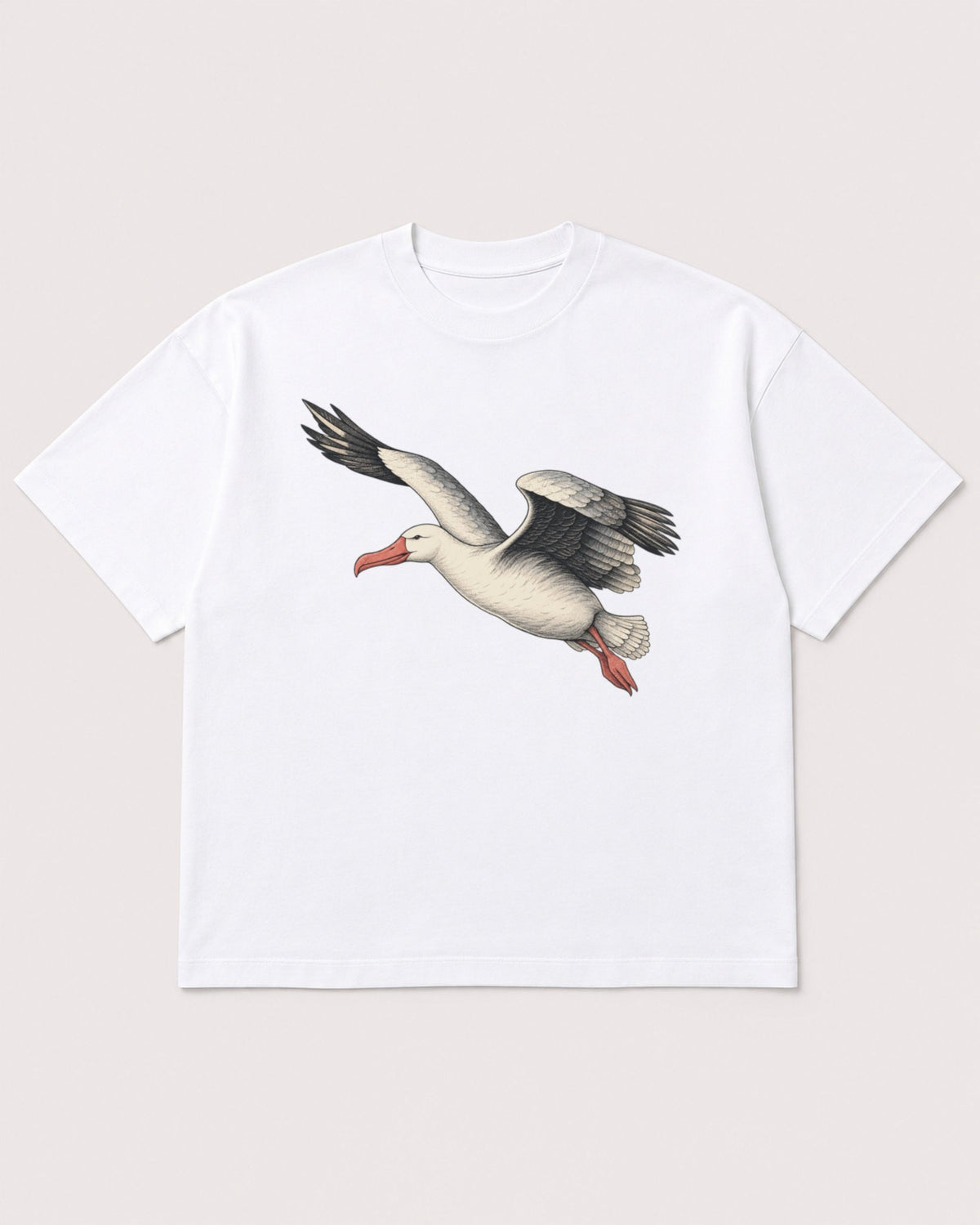 Mockup Boxy Heavyweight Tee White product