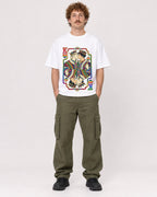 Mockup Boxy Heavyweight Tee White male full-body 09