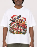Mockup Boxy Heavyweight Tee White male close-up 04