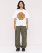 Mockup Boxy Heavyweight Tee White female full-body 02