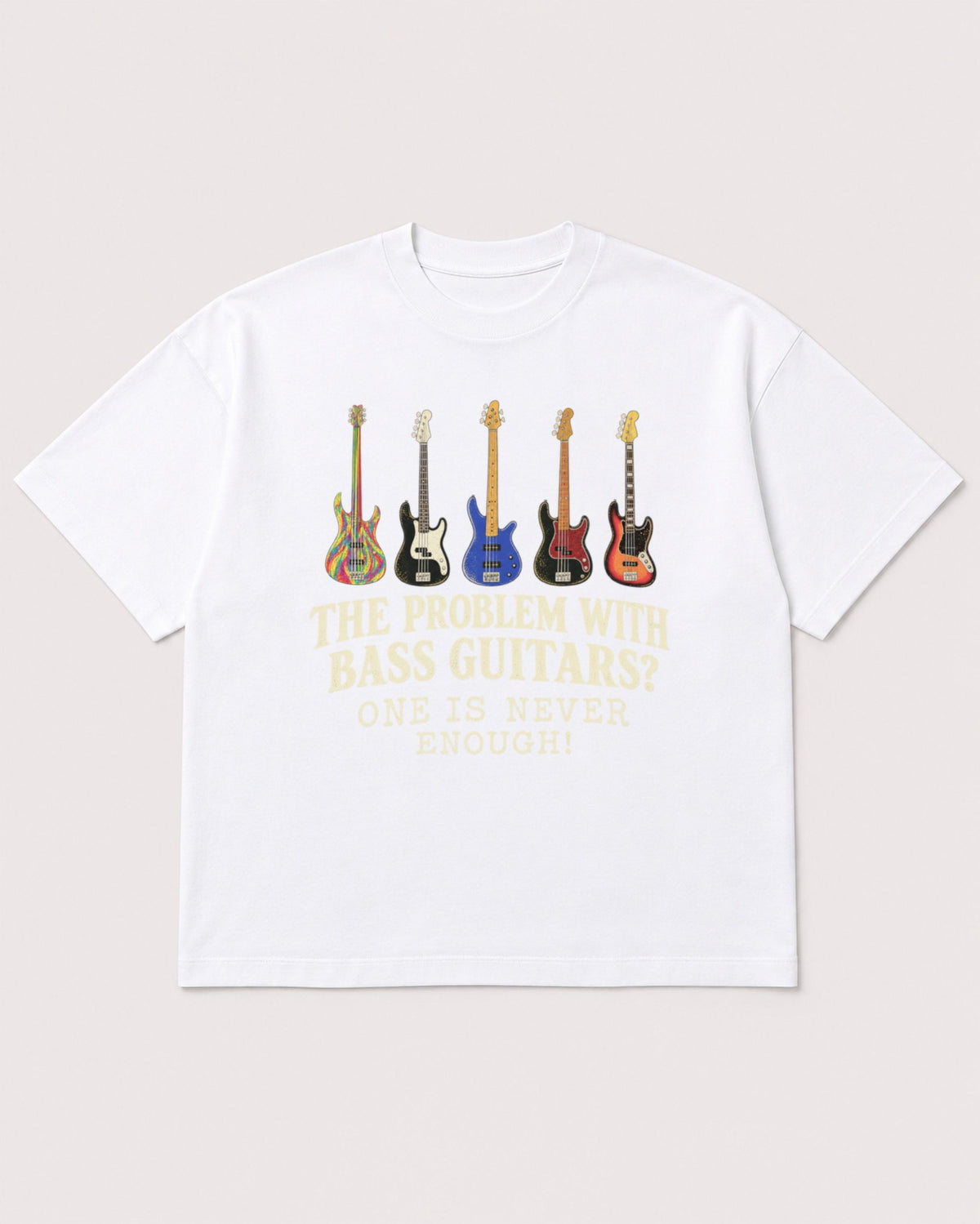 Mockup Boxy Heavyweight Tee White product