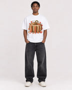 Mockup Boxy Heavyweight Tee White male full-body 05