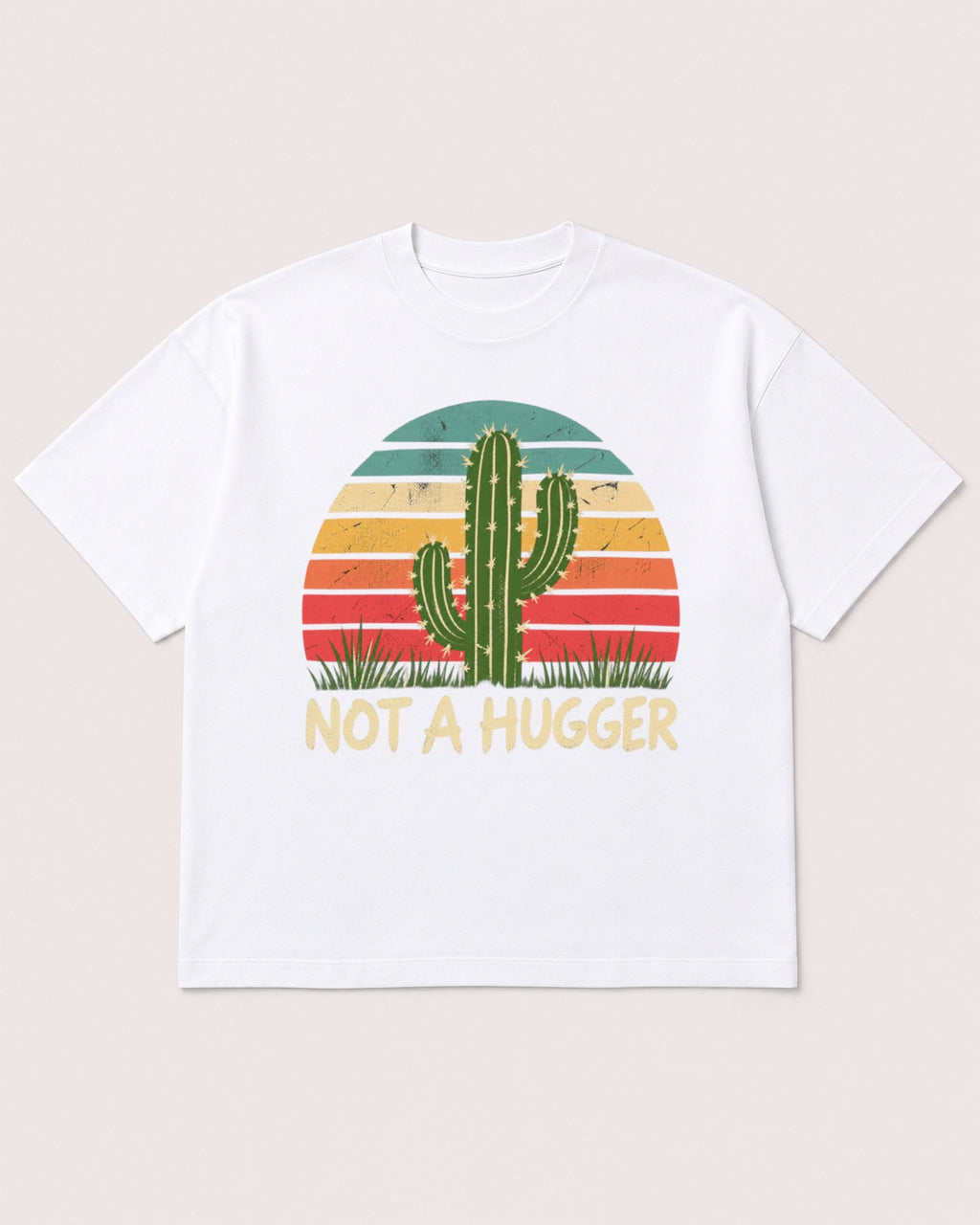 Mockup Boxy Heavyweight Tee White product