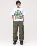 Mockup Boxy Heavyweight Tee White female full-body 17