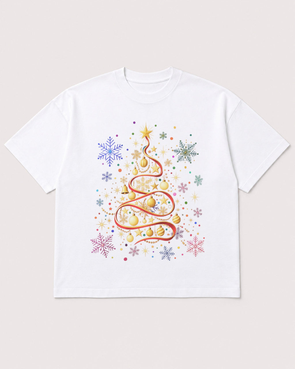 Mockup Boxy Heavyweight Tee White product