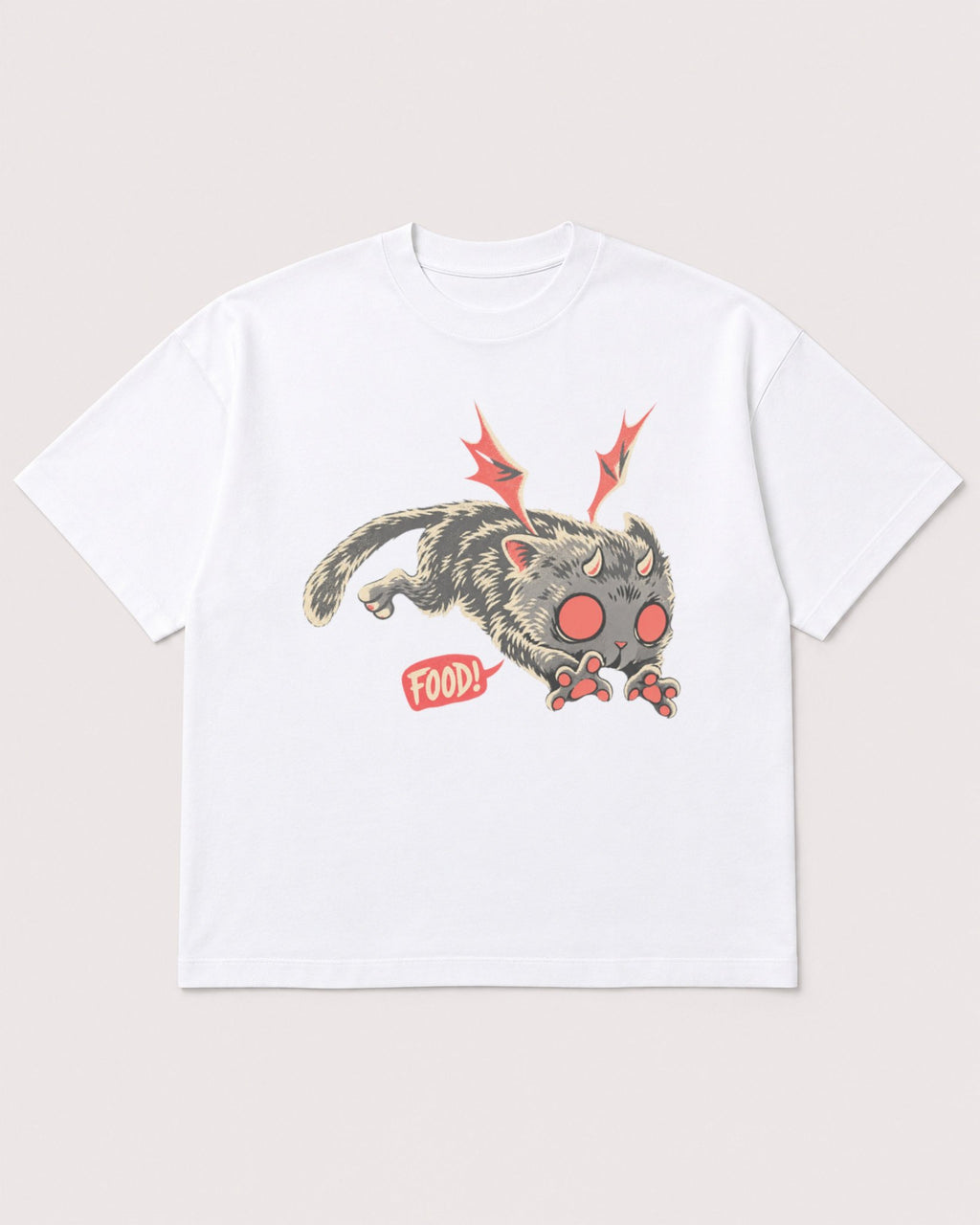 Mockup Boxy Heavyweight Tee White product