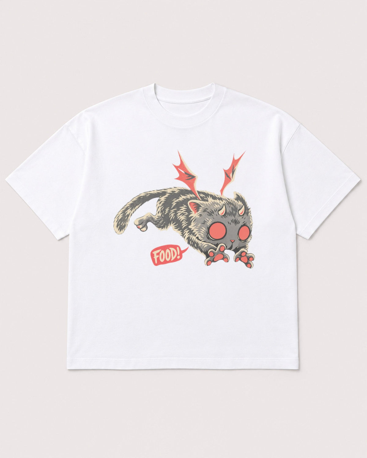 Mockup Boxy Heavyweight Tee White product