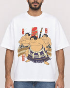 Mockup Boxy Heavyweight Tee White male close-up 07