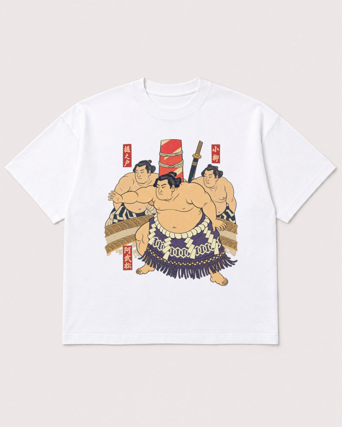 Mockup Boxy Heavyweight Tee White product