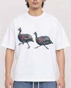 Mockup Boxy Heavyweight Tee White male close-up 03