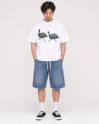 Mockup Boxy Heavyweight Tee White male full-body 03