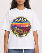 Mockup Boxy Heavyweight Tee White female close-up 06