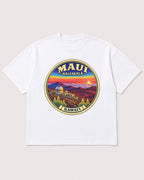 Mockup Boxy Heavyweight Tee White product