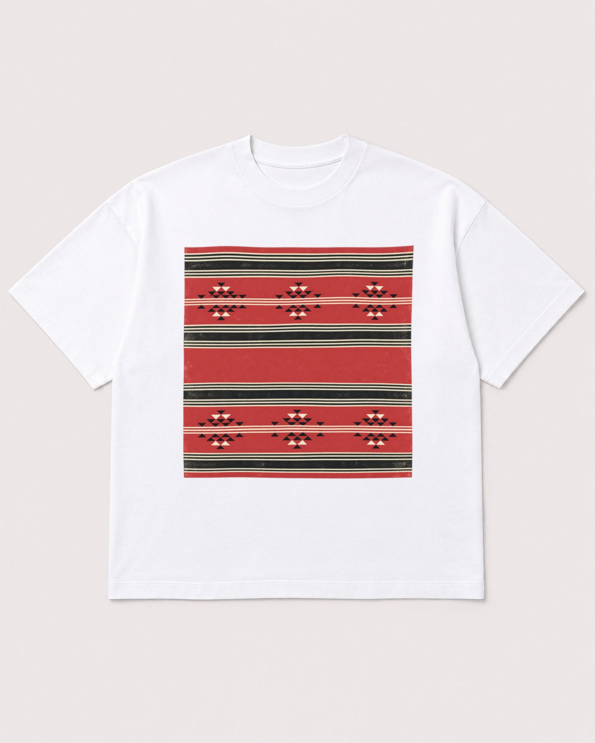 Mockup Boxy Heavyweight Tee White product