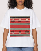 Mockup Boxy Heavyweight Tee White female close-up 05
