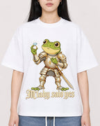 Mockup Boxy Heavyweight Tee White female close-up 01