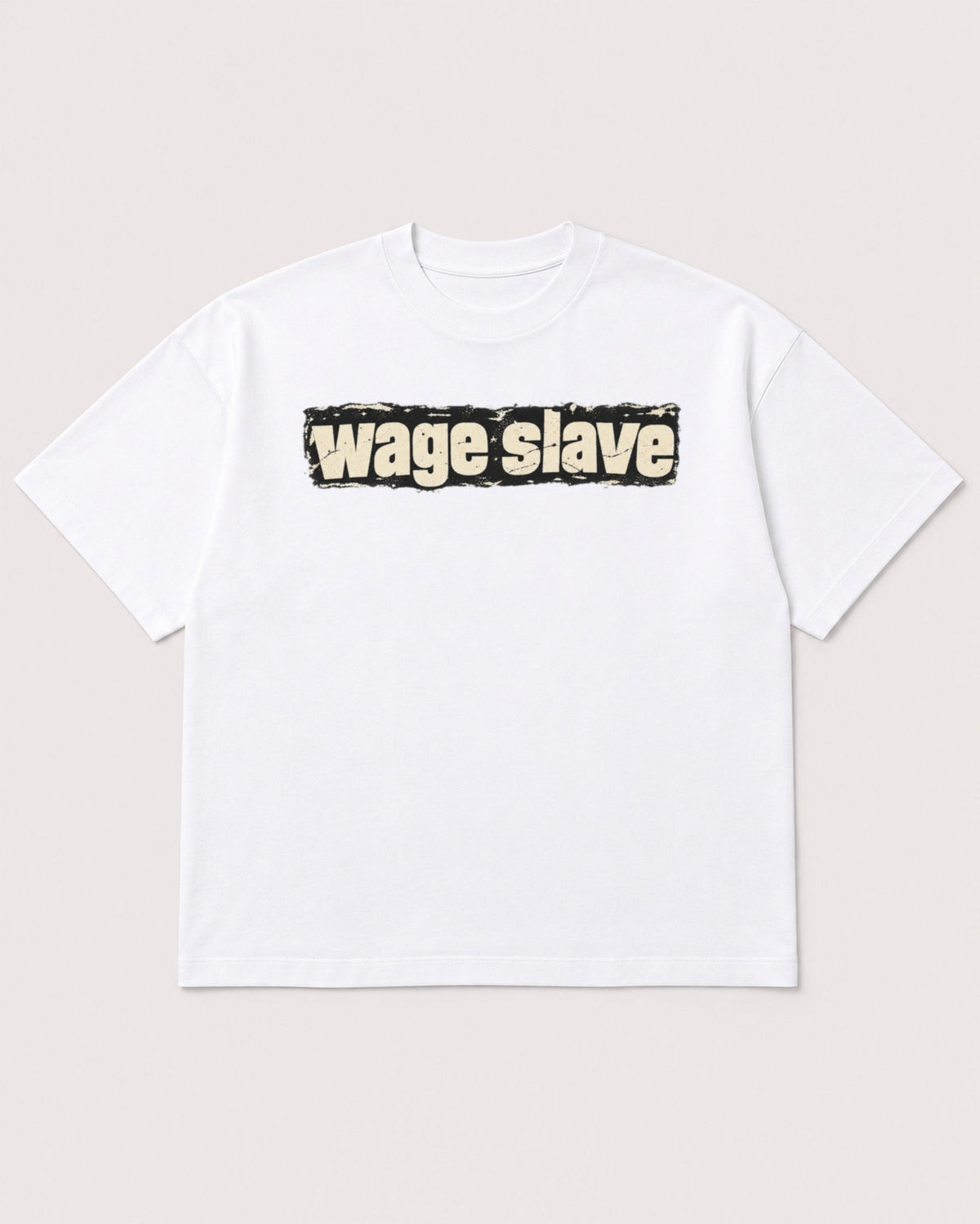 Mockup Boxy Heavyweight Tee White product