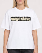 Mockup Boxy Heavyweight Tee White female close-up 08