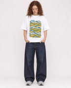 Mockup Boxy Heavyweight Tee White female full-body 09