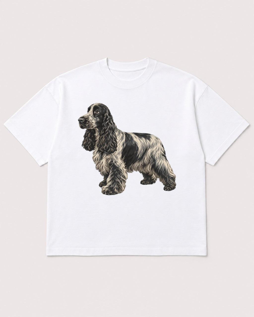 Mockup Boxy Heavyweight Tee White product