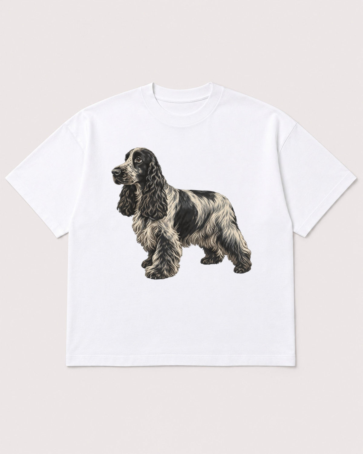 Mockup Boxy Heavyweight Tee White product