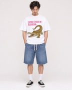 Mockup Boxy Heavyweight Tee White male full-body 03