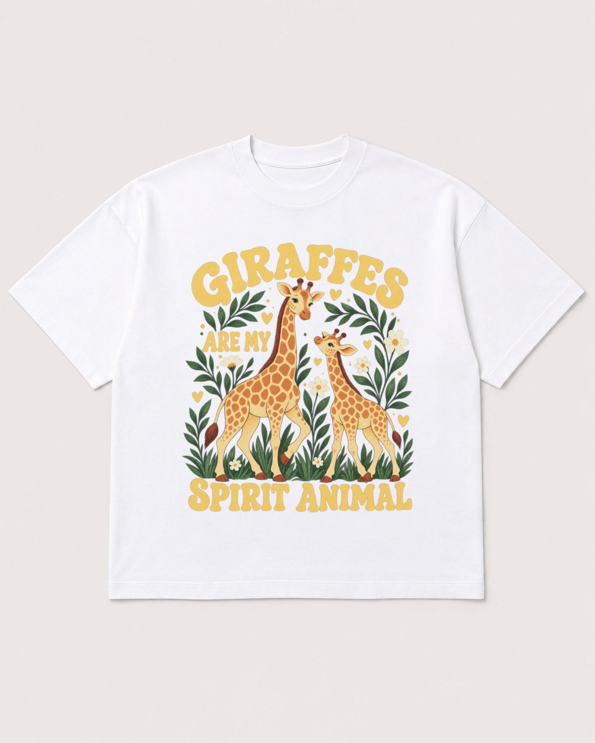 Mockup Boxy Heavyweight Tee White product