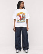 Mockup Boxy Heavyweight Tee White female full-body 04