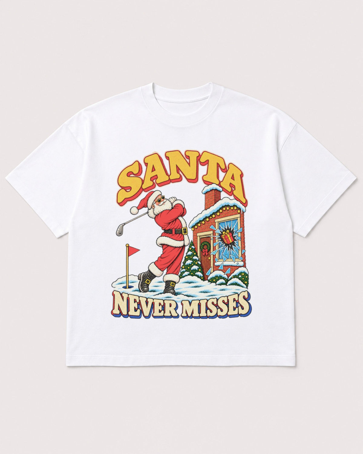 Mockup Boxy Heavyweight Tee White product