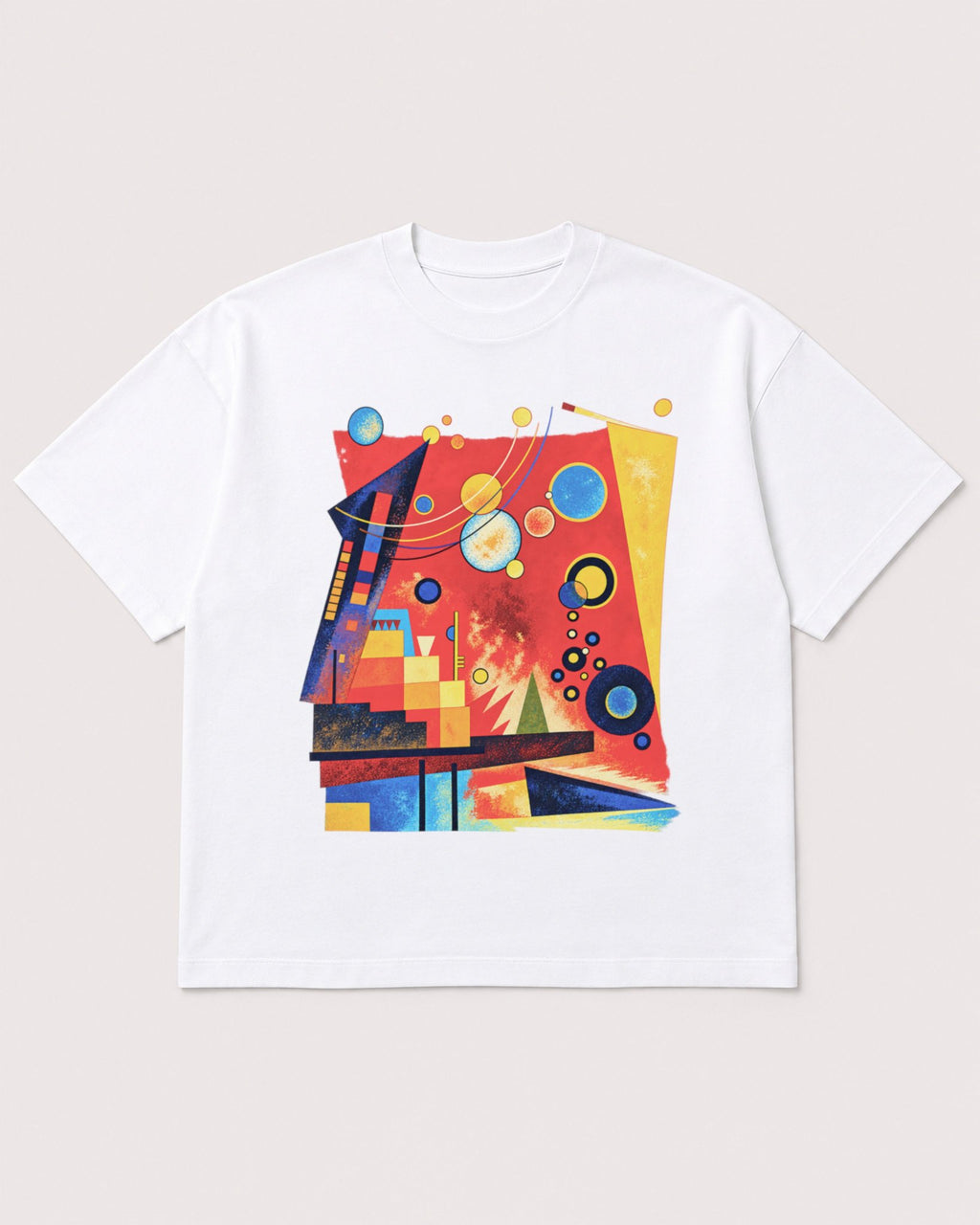 Mockup Boxy Heavyweight Tee White product