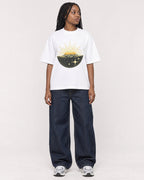 Mockup Boxy Heavyweight Tee White female full-body 04