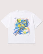 Mockup Boxy Heavyweight Tee White product