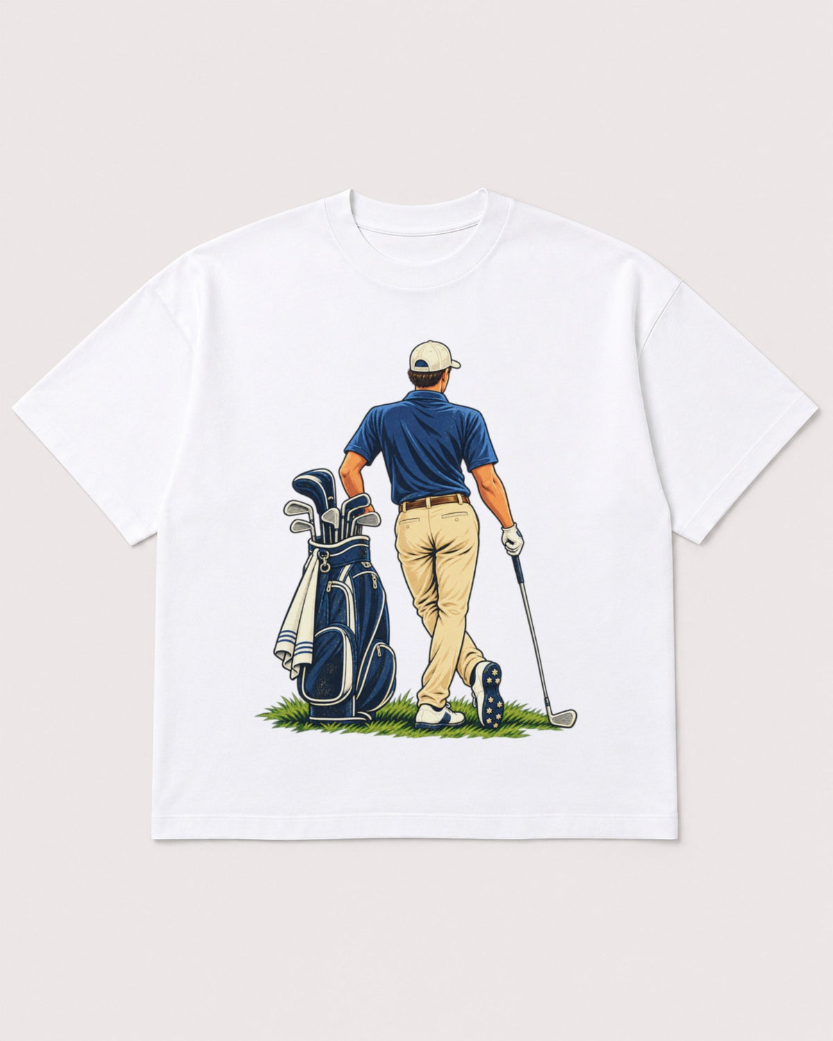 Mockup Boxy Heavyweight Tee White product