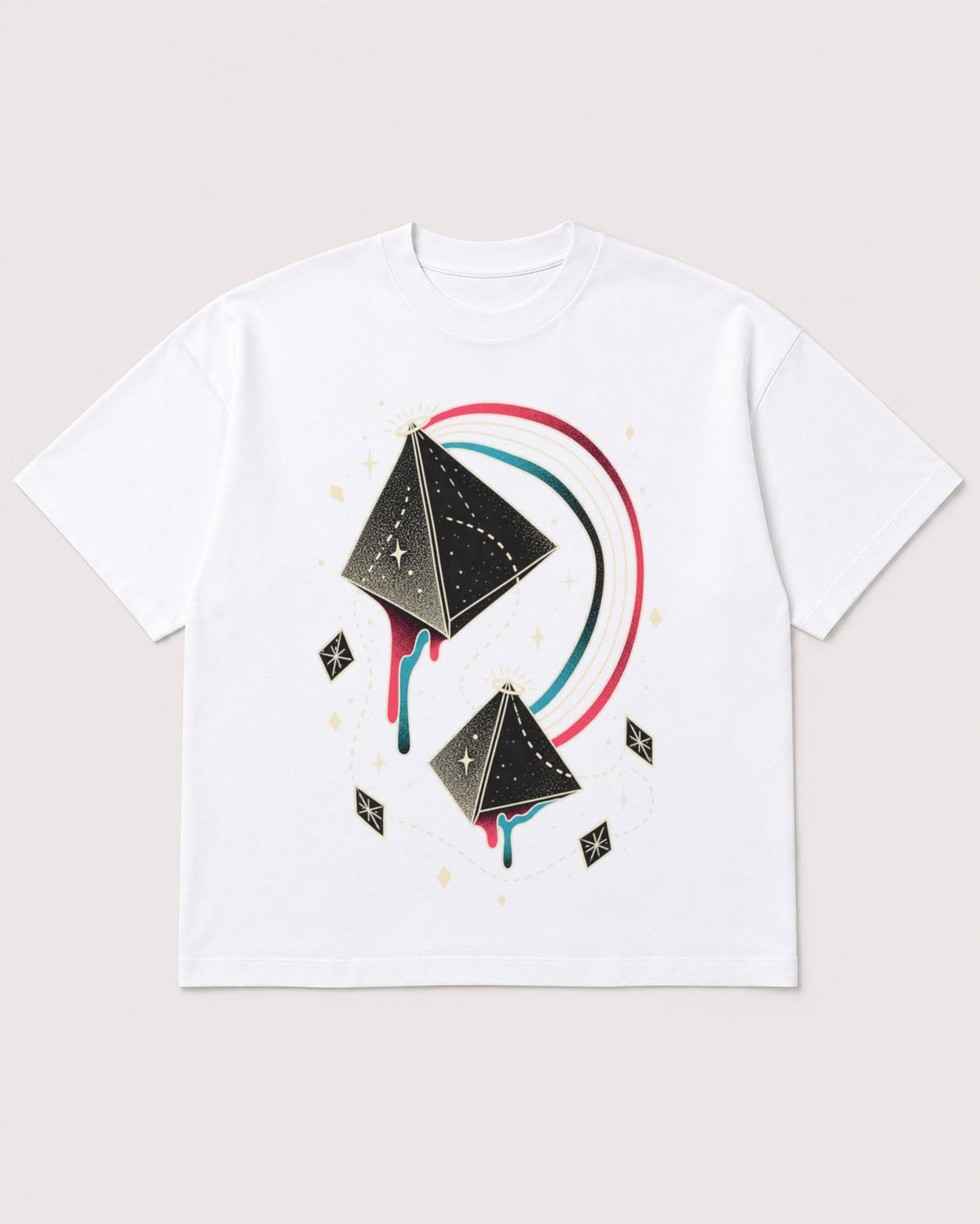 Mockup Boxy Heavyweight Tee White product