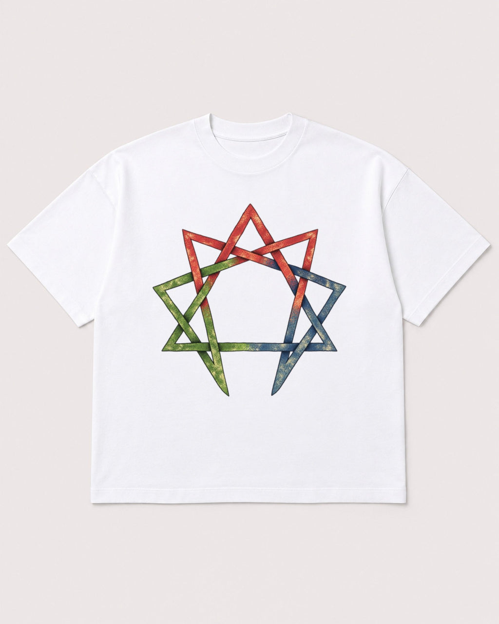 Mockup Boxy Heavyweight Tee White product