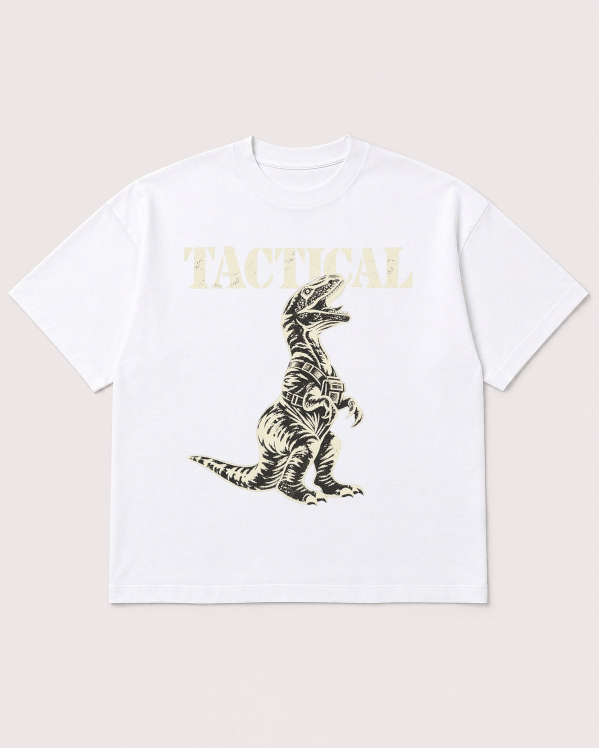 Mockup Boxy Heavyweight Tee White product
