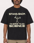 Mockup Boxy Heavyweight Tee Black male close-up 04