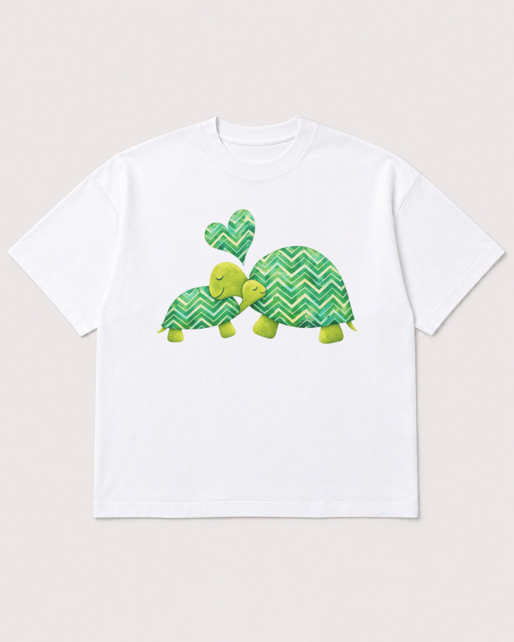 Mockup Boxy Heavyweight Tee White product