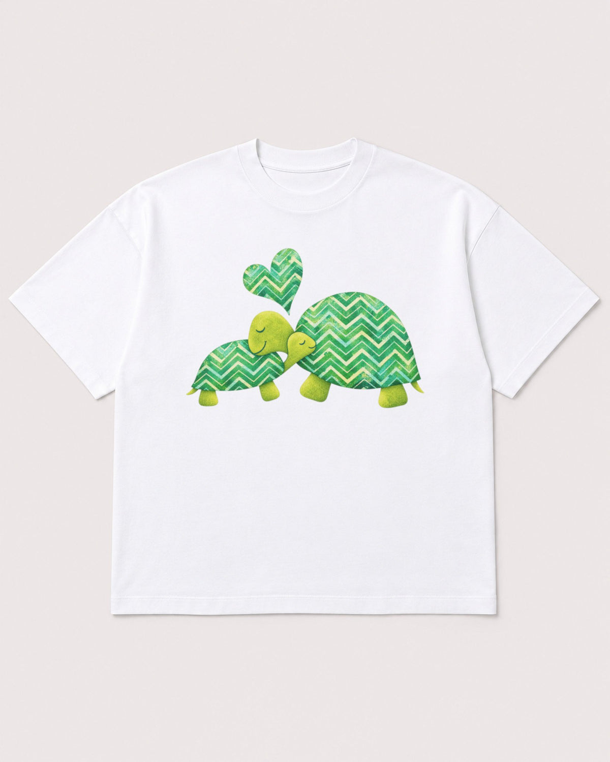 Mockup Boxy Heavyweight Tee White product
