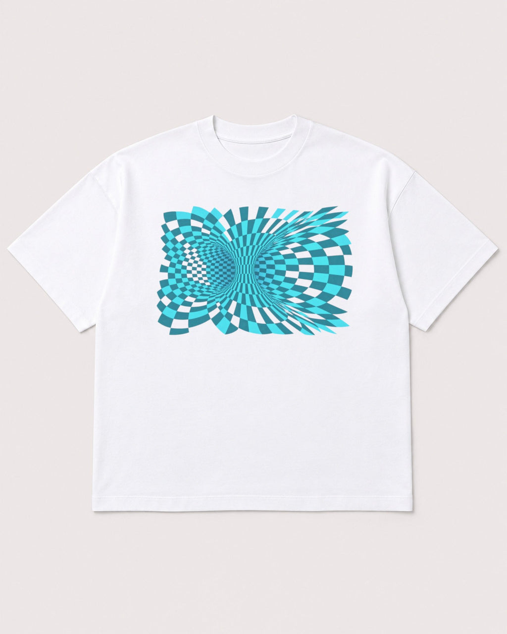 Mockup Boxy Heavyweight Tee White product