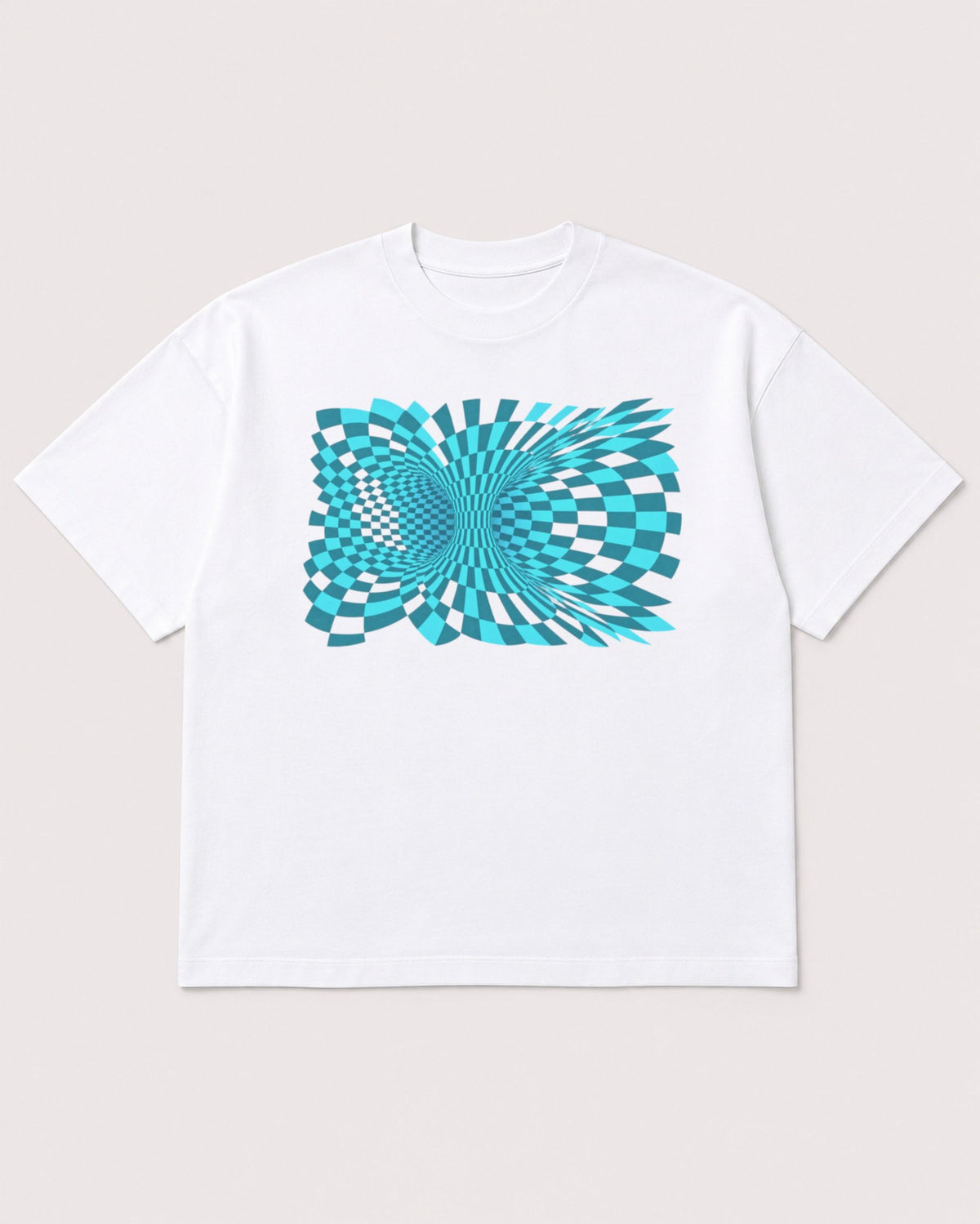 Mockup Boxy Heavyweight Tee White product