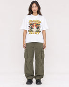 Mockup Boxy Heavyweight Tee White female full-body 02