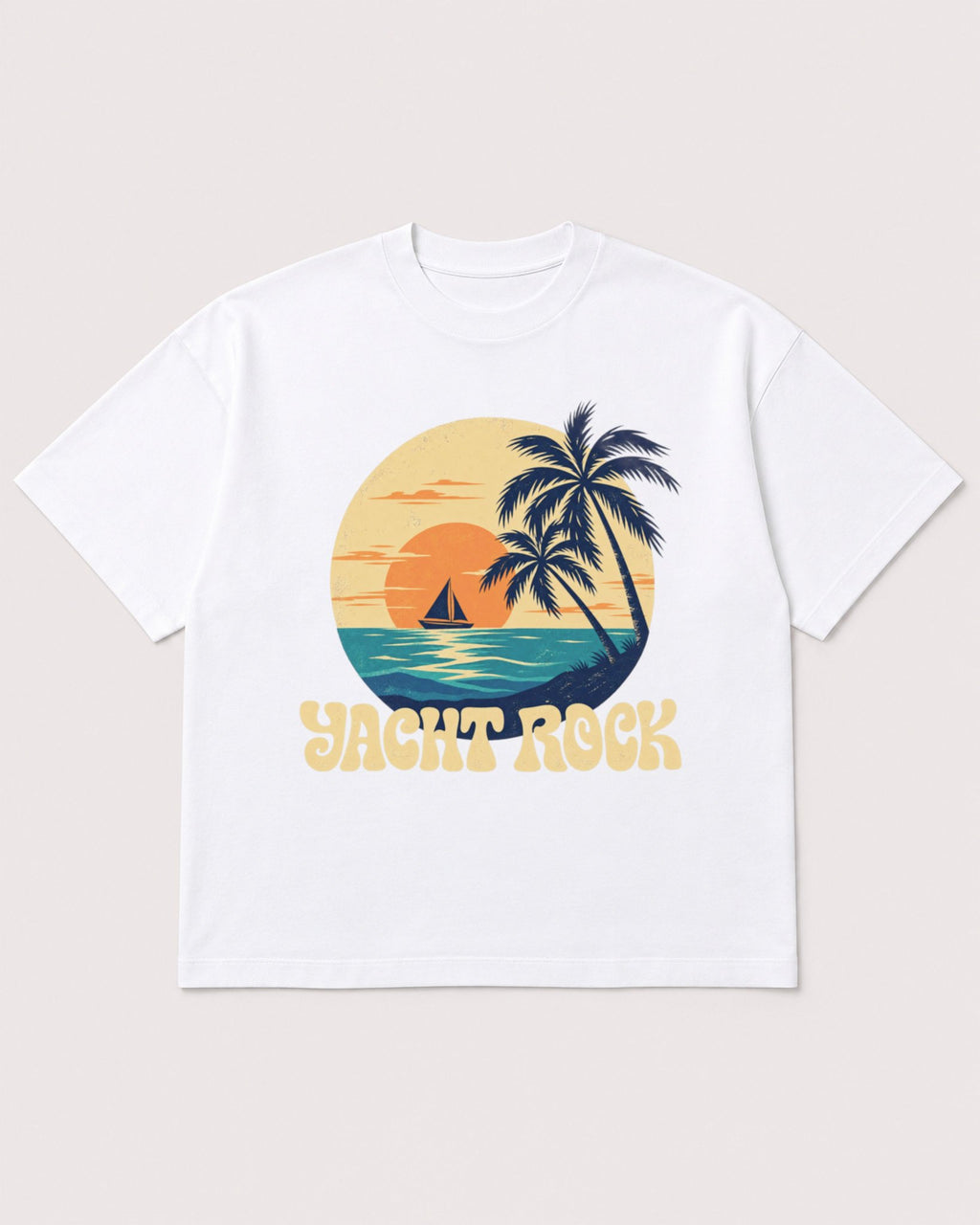 Mockup Boxy Heavyweight Tee White product