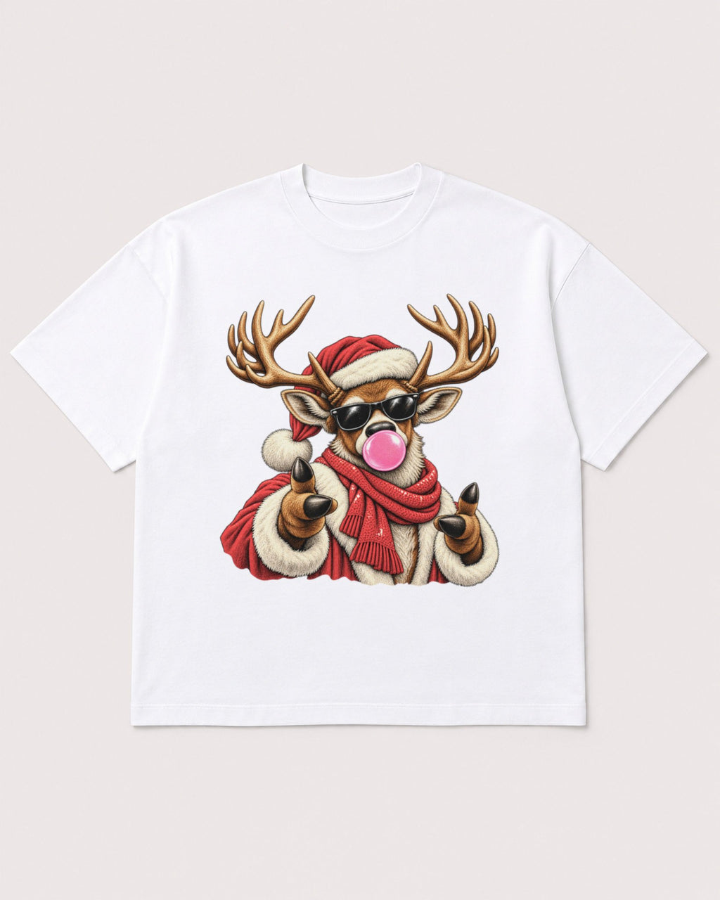 Mockup Boxy Heavyweight Tee White product