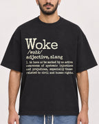 Mockup Boxy Heavyweight Tee Black male close-up 07