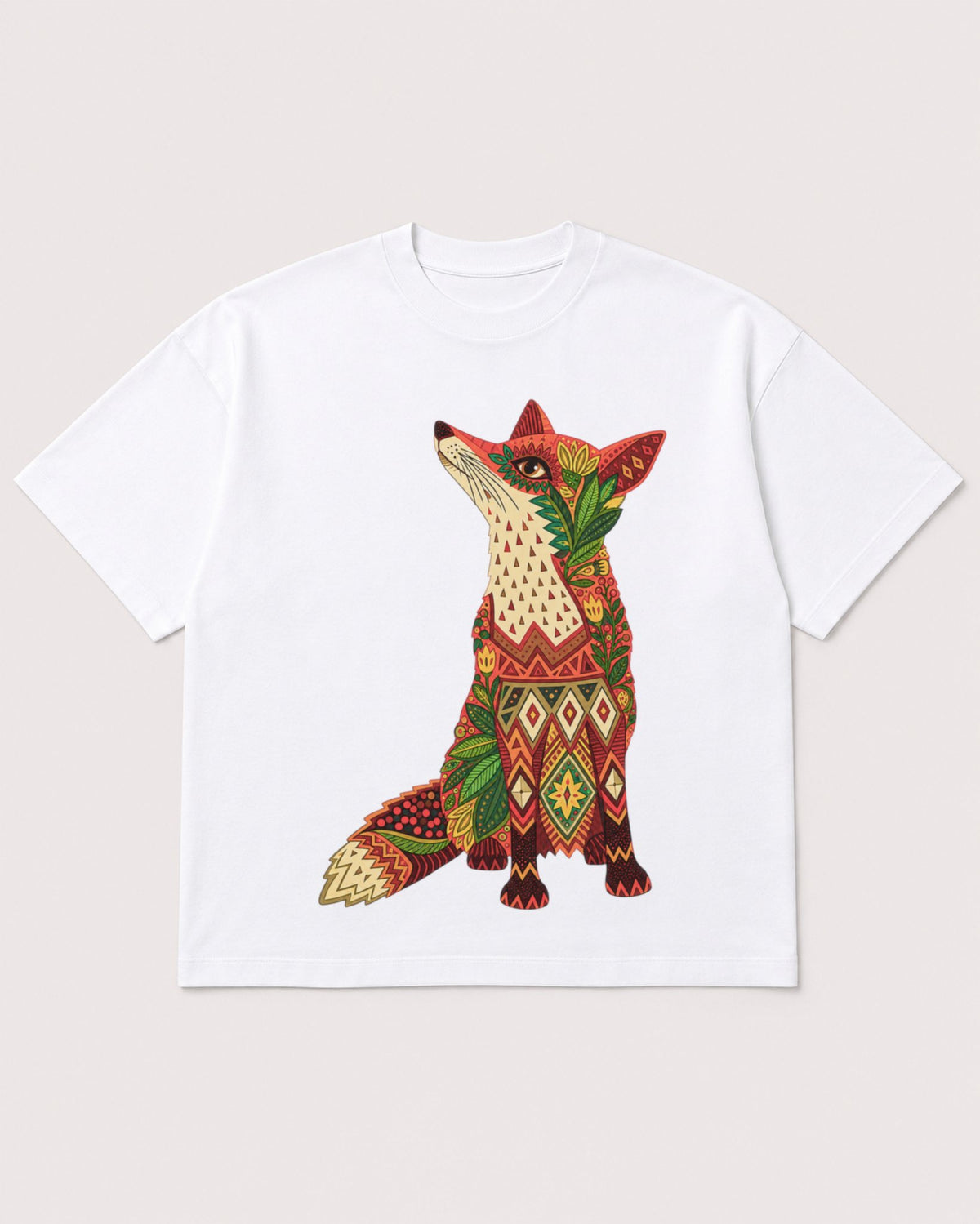 Mockup Boxy Heavyweight Tee White product